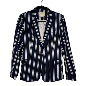 Scotch &‎ Soda Classic Blazer Dark navy/white Stripe